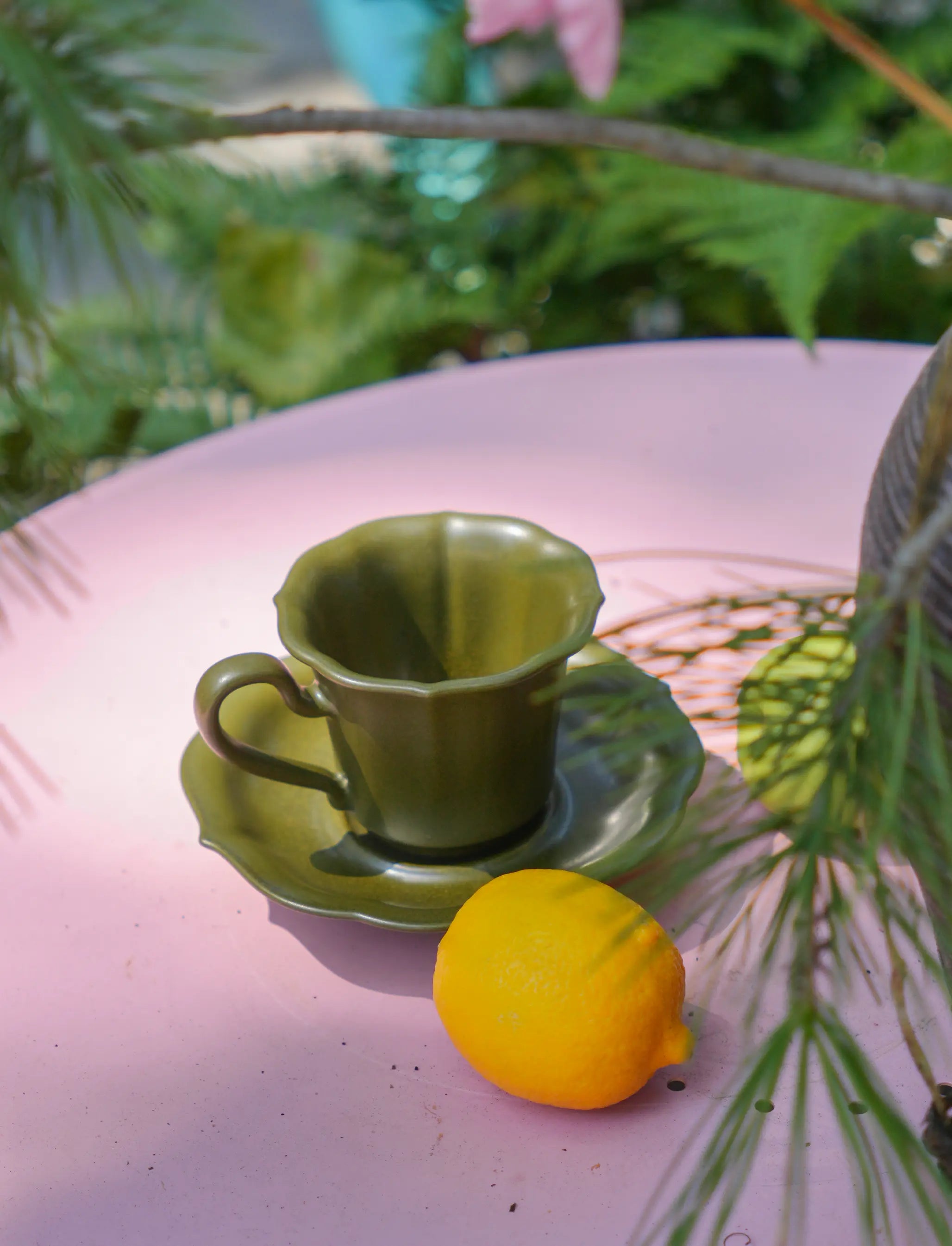 Flower mug