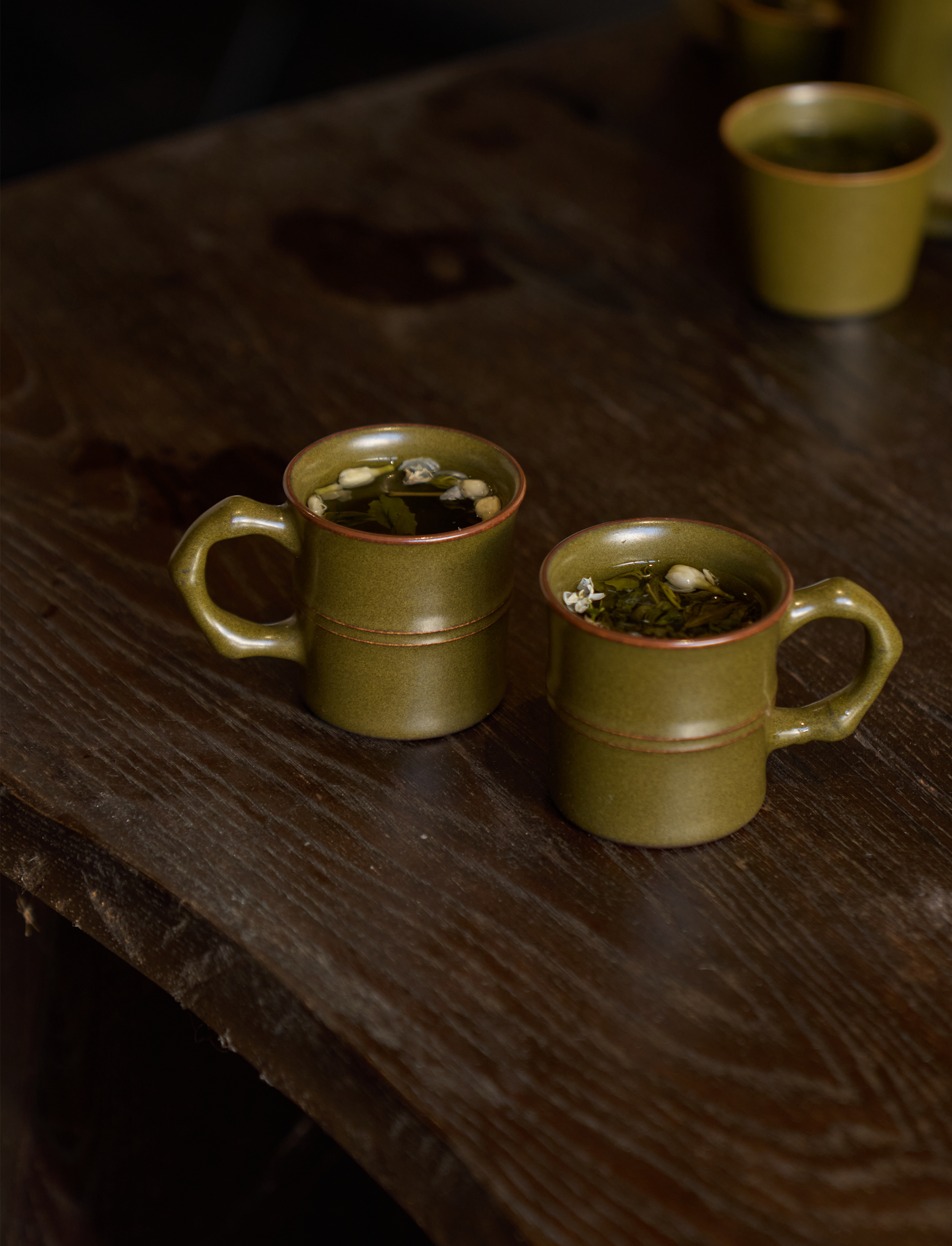 Bamboo branch cup