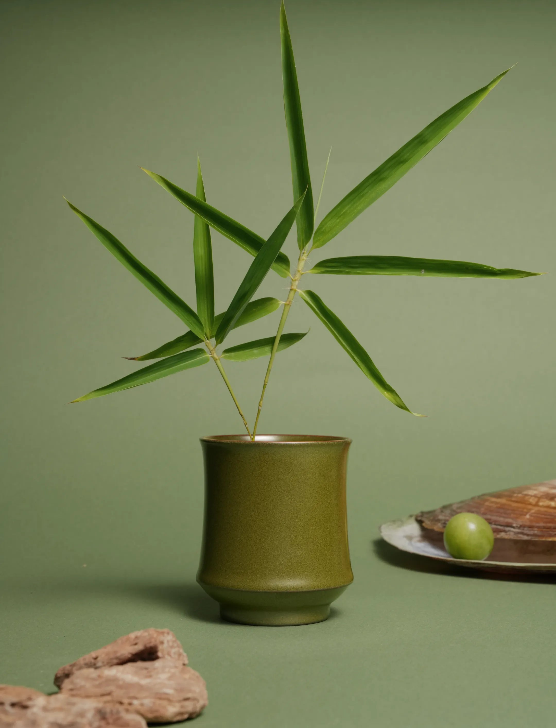 Bamboo Puzzle Porcelain Mug