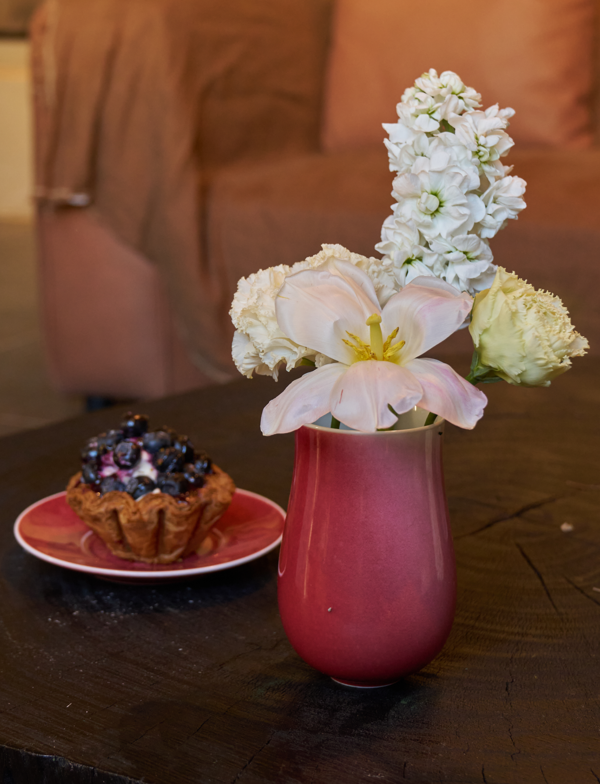 Natural Tulip tumbler—72 Steps Handcrafted