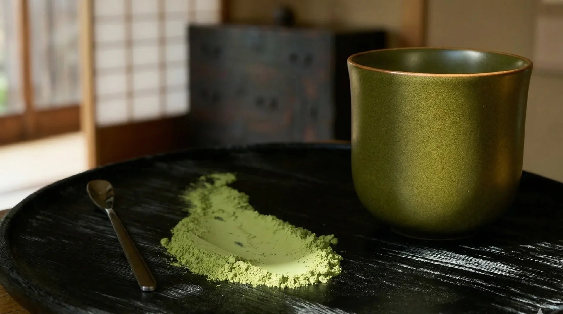 Saragaia Jingdezhen ceramic cup in traditional teadust glaze, master-made with natural ore.
