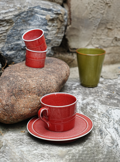 Saucer suit for coffee mug