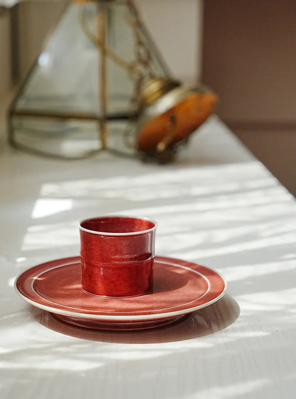 Saucer suit for coffee mug