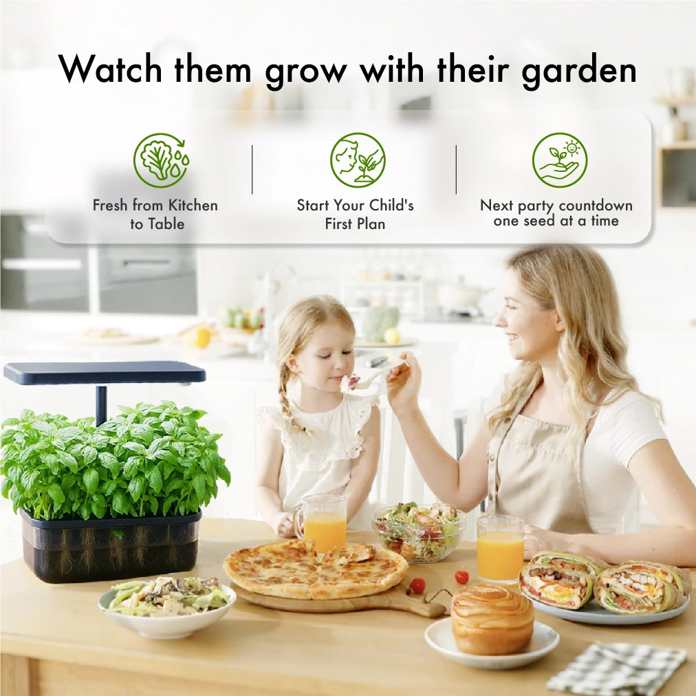 Zero-Waste Indoor Ecosystem – Grow Organic Greens in 2 Weeks. No Soil, No Mess