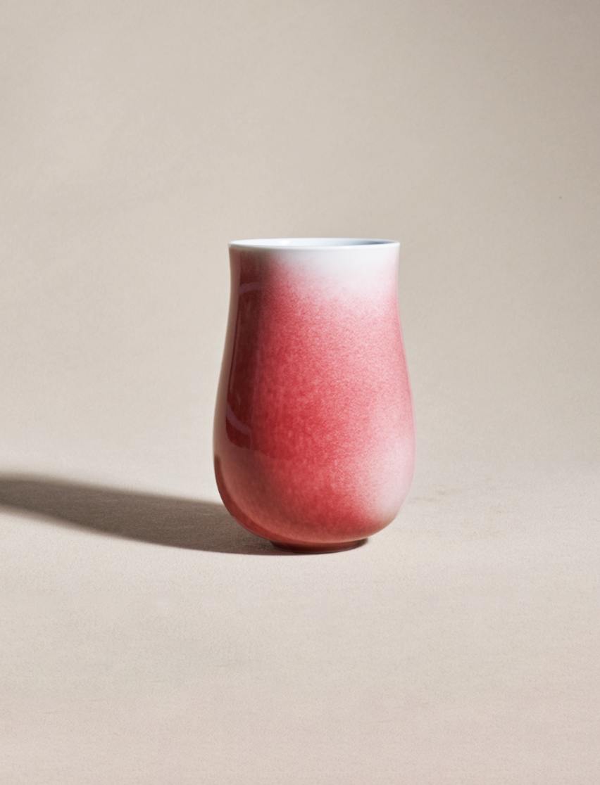 Natural Tulip tumbler—72 Steps Handcrafted