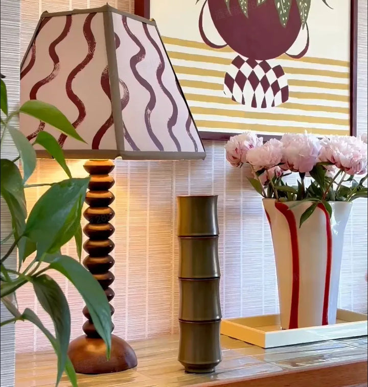 Stacked, it becomes part of the room