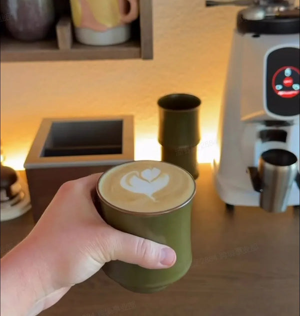 “I love this shade of green glaze — earthy, soft, and perfectly understated..”