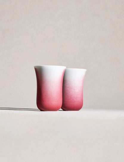 Natural Hourglass cup—72 Steps Handcrafted