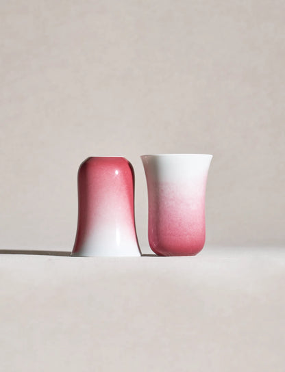 Natural Hourglass cup—72 Steps Handcrafted