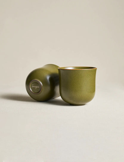 Natural Palm cup—72 Steps Handcrafted