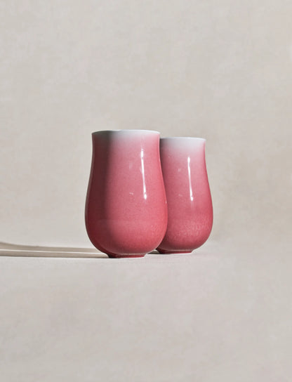 Natural Tulip tumbler—72 Steps Handcrafted