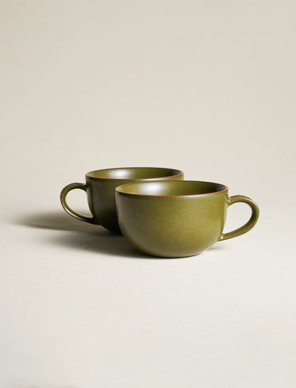 Natural Latte mug—72 Steps Handcrafted