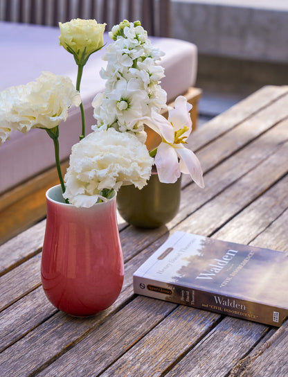 Natural Tulip tumbler—72 Steps Handcrafted