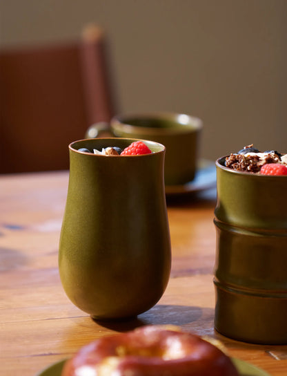 Natural Tulip tumbler—72 Steps Handcrafted