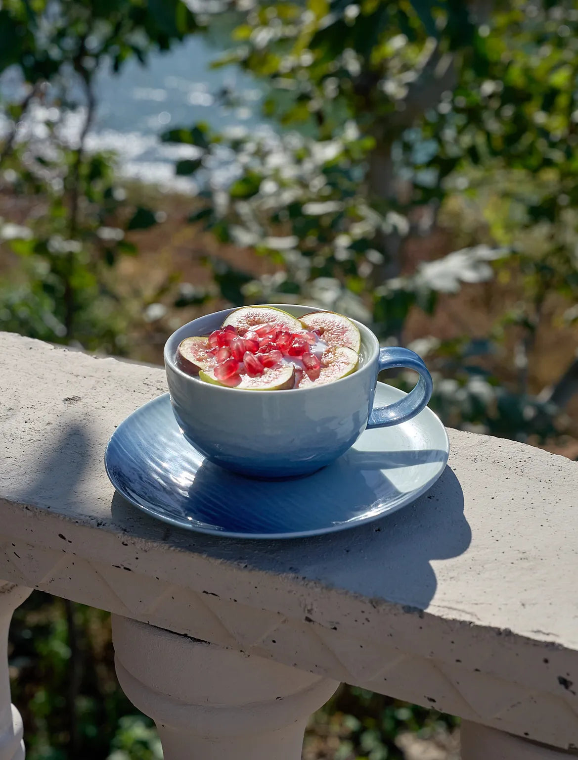 Ocean swell natural Latte mug