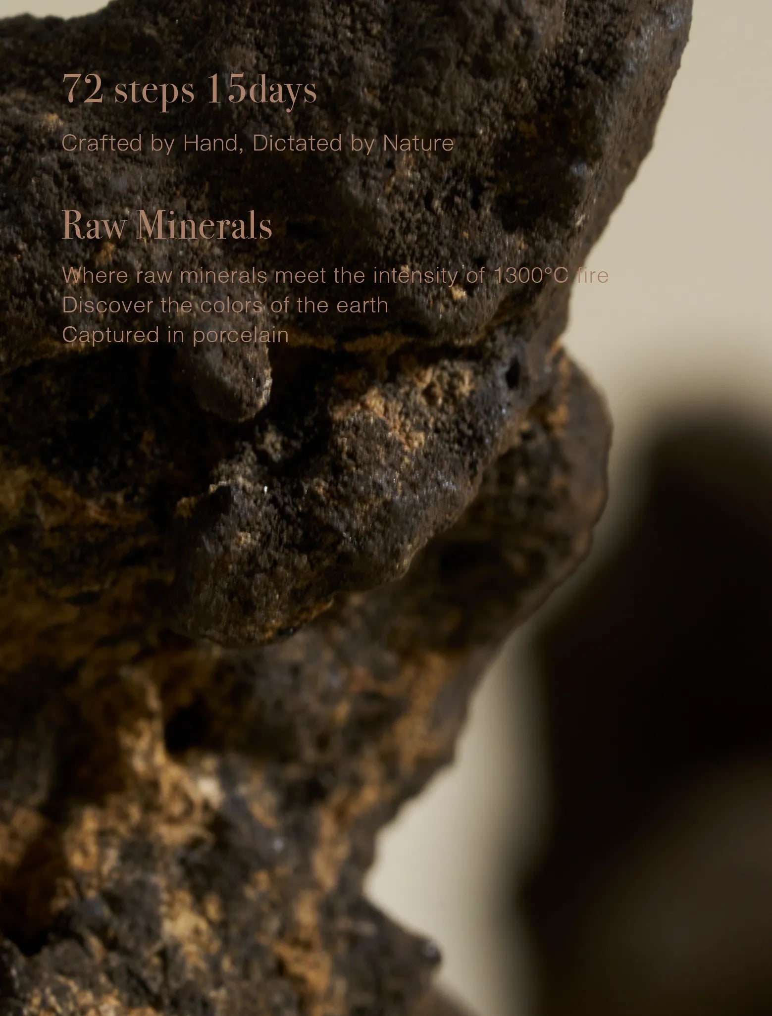 Natural Classic cylinder cup—72 Steps Handcrafted