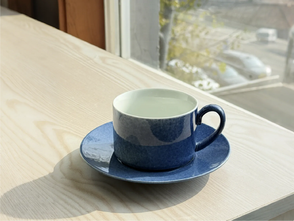 "The blue glaze is absolutely gorgeous — it reminds me of ocean waves."