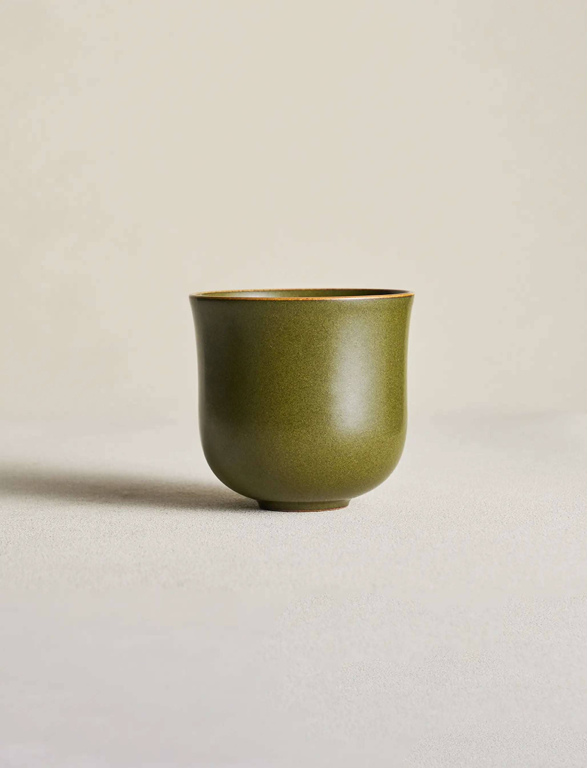 SaraGaia Bell-shaped Tasting Cup. Hand-thrown Jingdezhen porcelain.