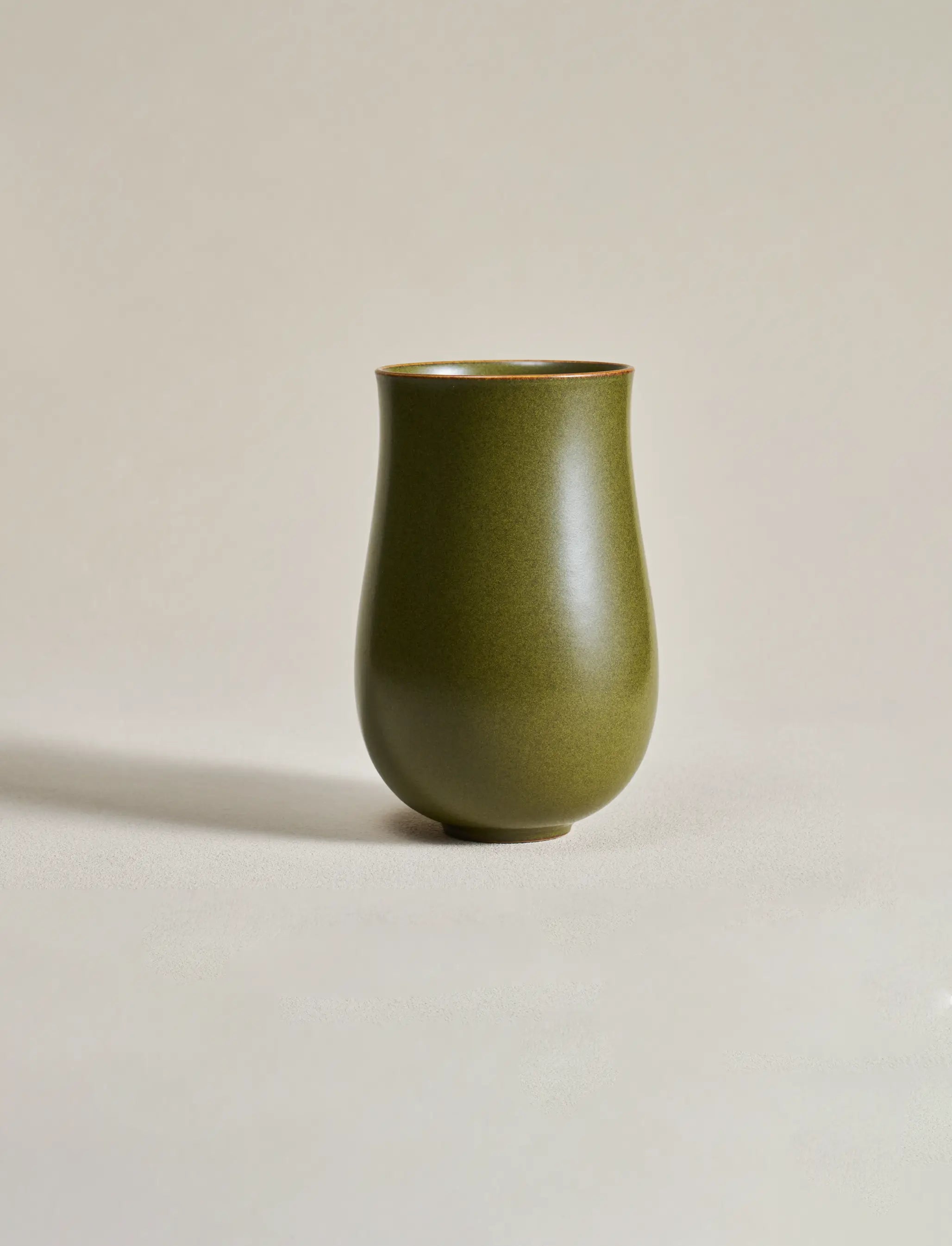 SaraGaia Curvy Tall Tasting Cup. Hand-thrown Jingdezhen porcelain.