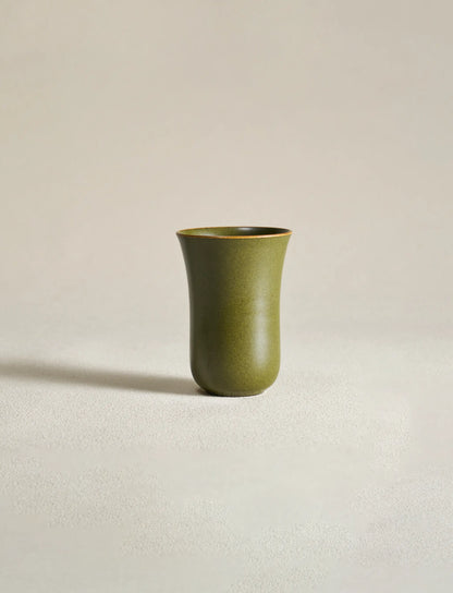 SaraGaia Tall Tasting Cup. Hand-thrown Jingdezhen porcelain.